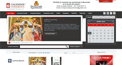 Desktop Screenshot of calendarevenimente.ro